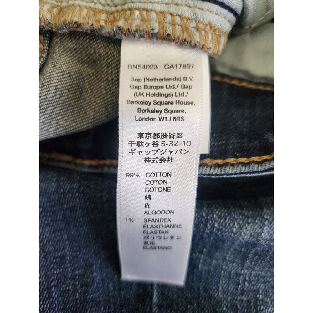 GAP sexy bootcut womens jeans sz 6L nwt no distressing classic preppy tall - Picture 8 of 11